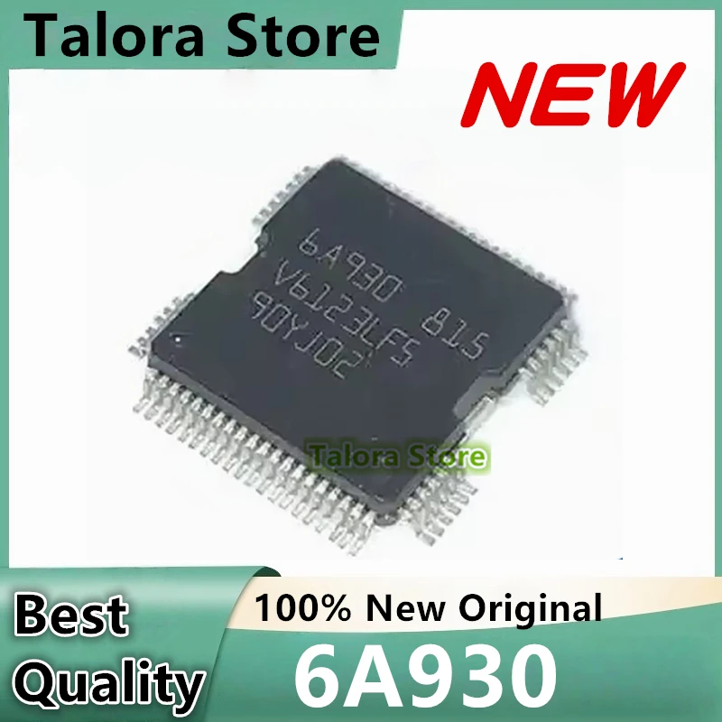 1pcs~10pcs/lot Original 6A930 HQFP64 Big Turtle Car Engine Computer Board ME7 Fuel Injection Driver Chip
