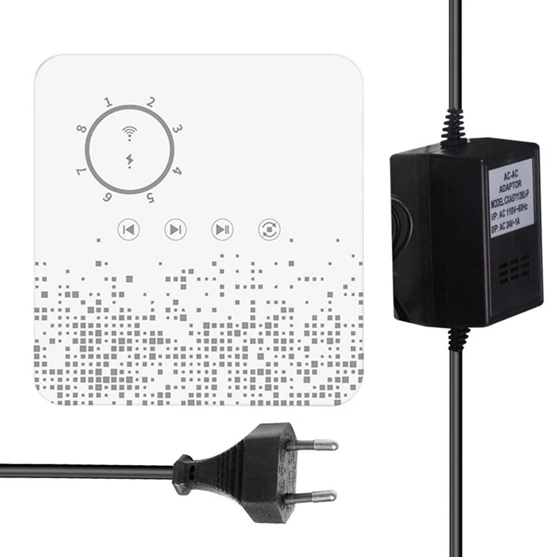 

Tuya WiFi Sprinkler Controller Smart Irrigation Timer 8 Zones Automatic Watering Device Weather Aware for Alexa EU Plug