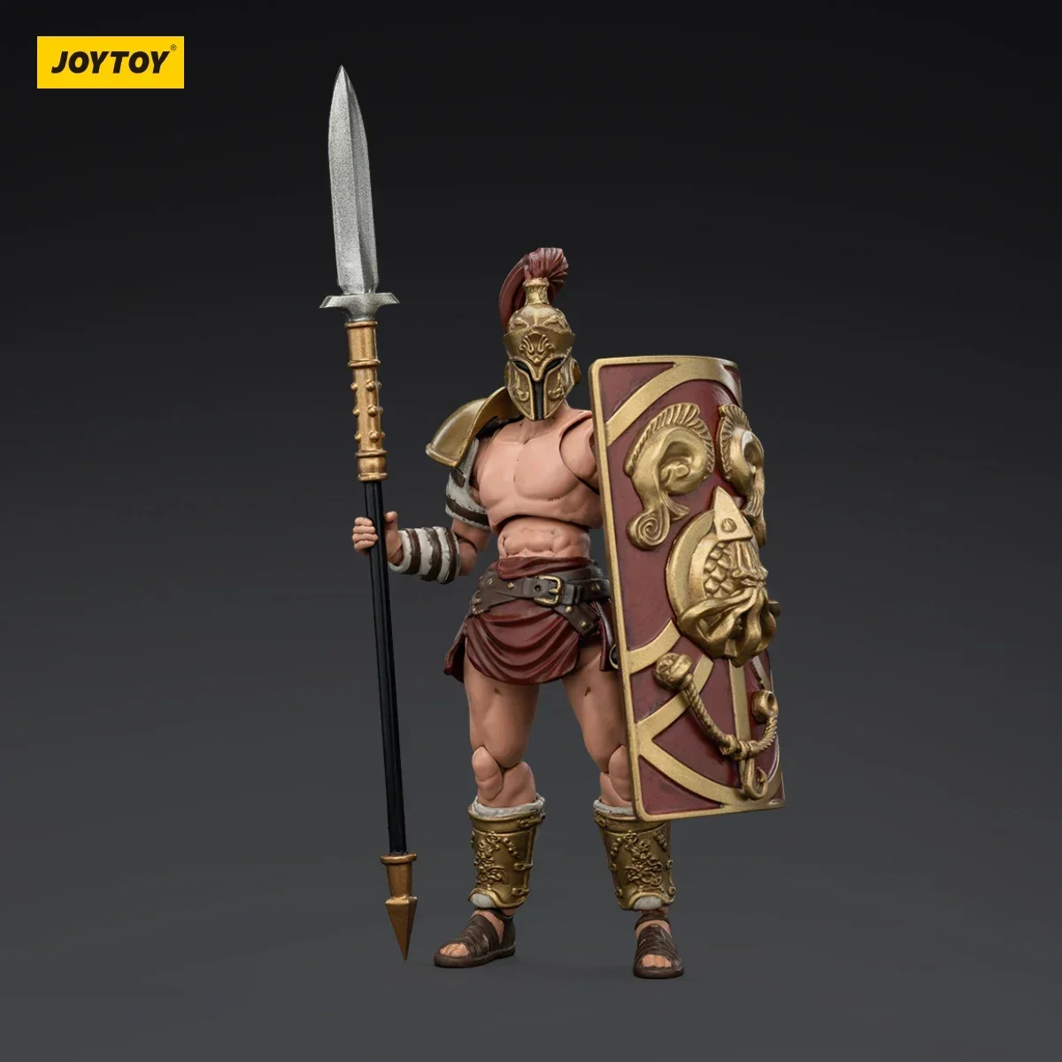 JOYTOY 1/18 Römischer Gladiator Hasta&Thraex&Secutor&Dimachaerus&Retiarius Gladiator Actionfigur Römischer Gladiator Modell Spielzeug Geschenk