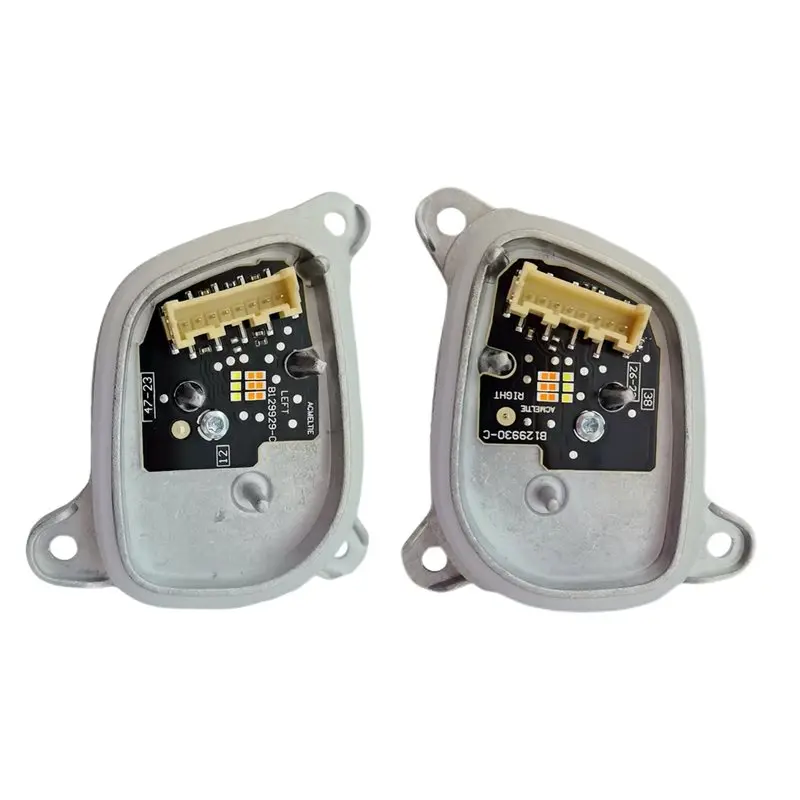 

A21E-1Pair Front Headlight LED Daytime Running Moudle For VW Golf 8 19-25 5H0998478B 5H0998478C 9LED Angel Eye Light Source