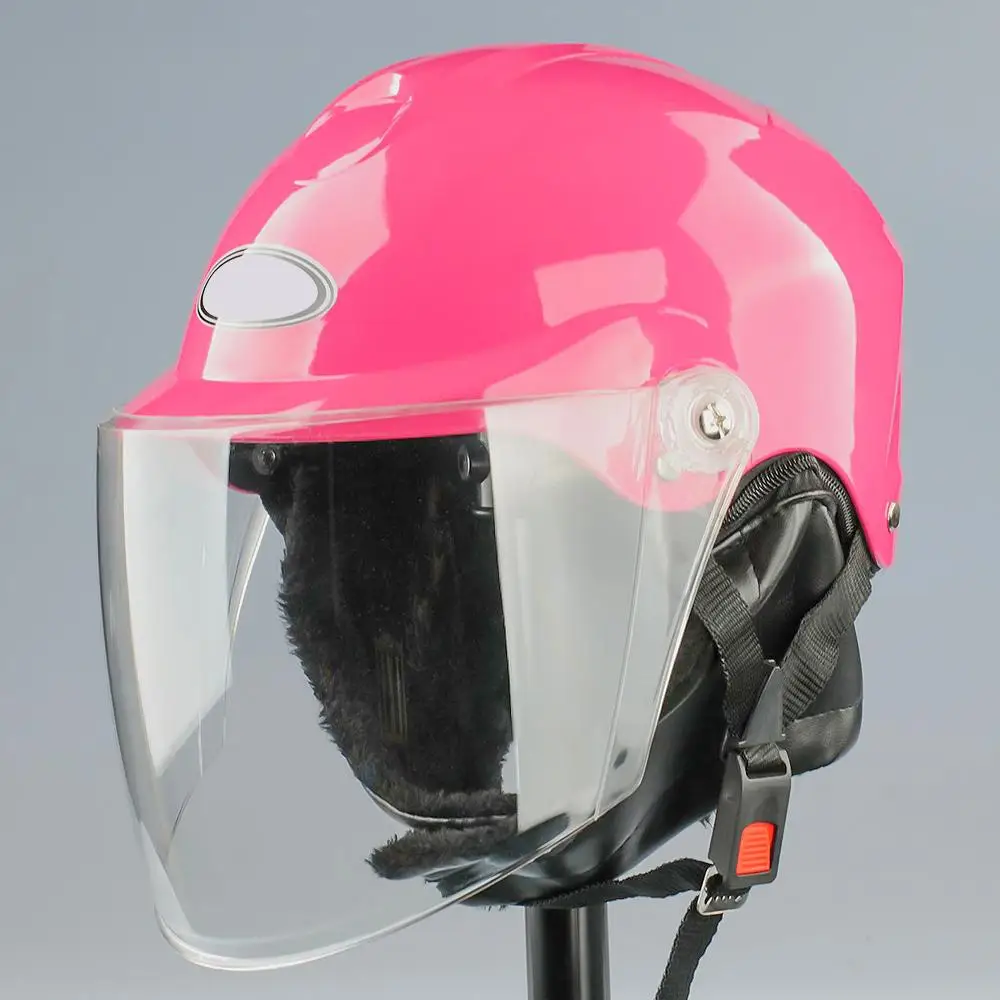 Bright Bubble Helmet Visor Multicolor Motorcycle Helmet Bubble Visor Open Face Flip Up Helmet Accessories