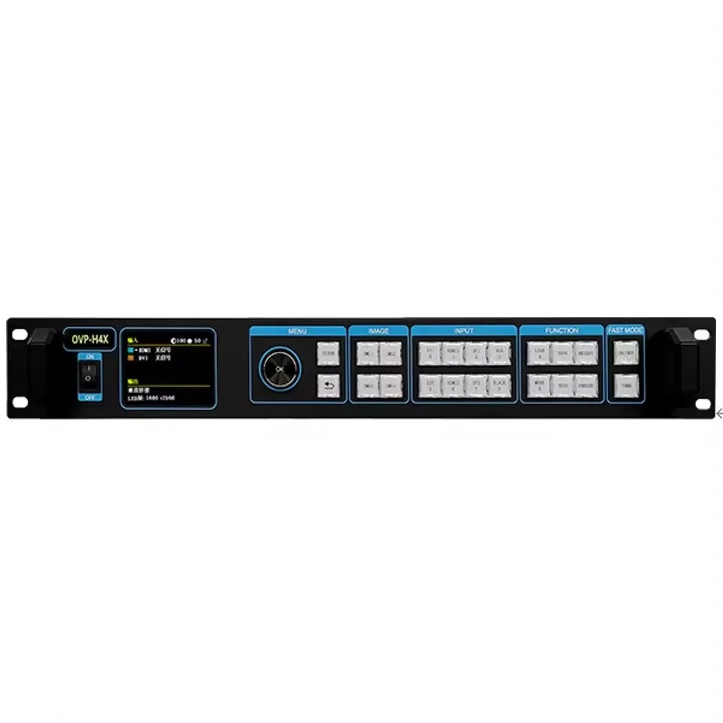 OVP-H4X Supports TS802d MSD300 Full Color Concert Video LED Screen Video Processor Video Wall Controller