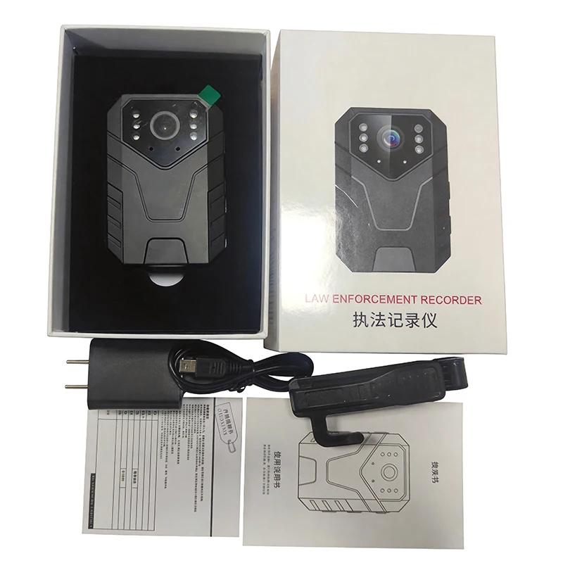 4K Wifi 1080P HD Mini Body Camera 2inch IPS Touch Screen Infrared Night Vision Cam Law Enforcement Video Recorder Police Bodycam