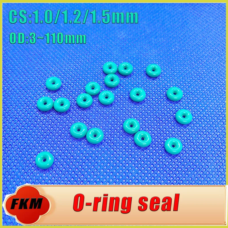 

FKMCS1.0/1.2/1.5 мм уплотнительное кольцо из фторкаучука с высокой и низкой термостойкостью и высококачественной уплотнительной прокладкой