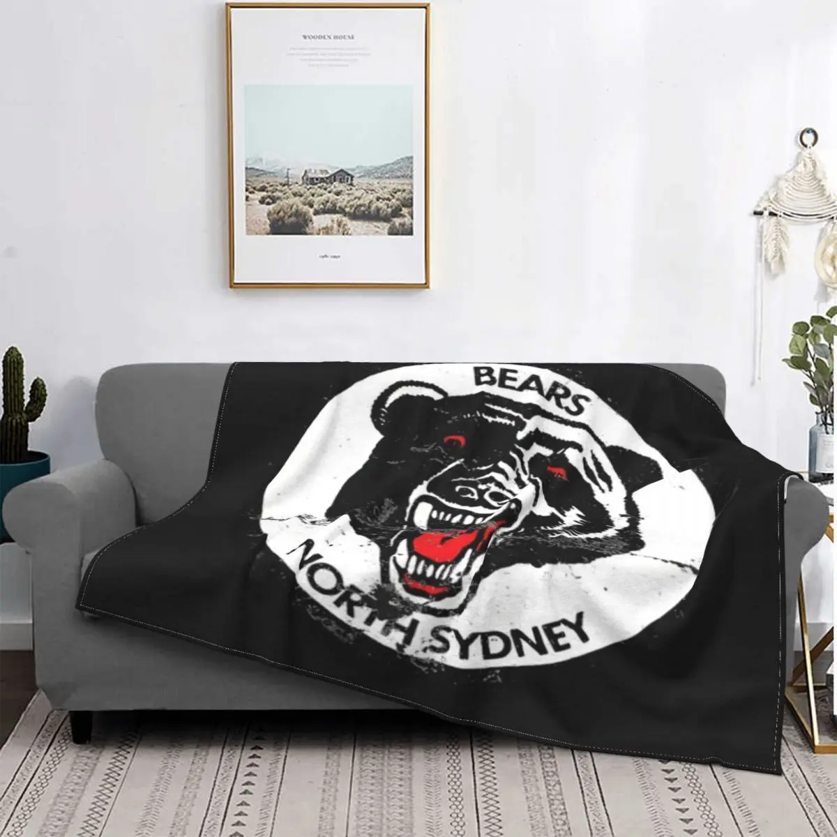 Северный Сидней несет ультра-мягкое Флисовое одеяло Северный Сидней несет ультра-мягкое Флисовое одеяло