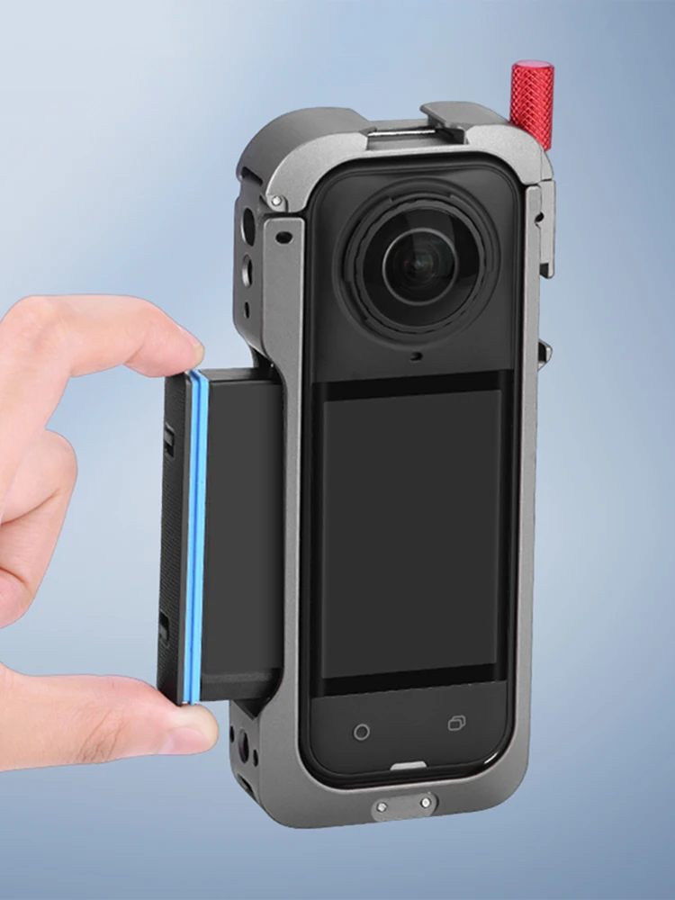 Защитная рамка с защитой объектива, быстросъемная рамка для экшн-камеры, чехол с креплением на холодный башмак для экшн-камеры Insta360 X5