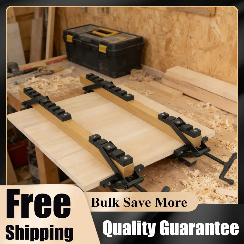 

Panel Clamps Woodworking No Dead Corners 4-Way Pressurize Release Clamp for Woodworkers Cabinet and Furniture Makers