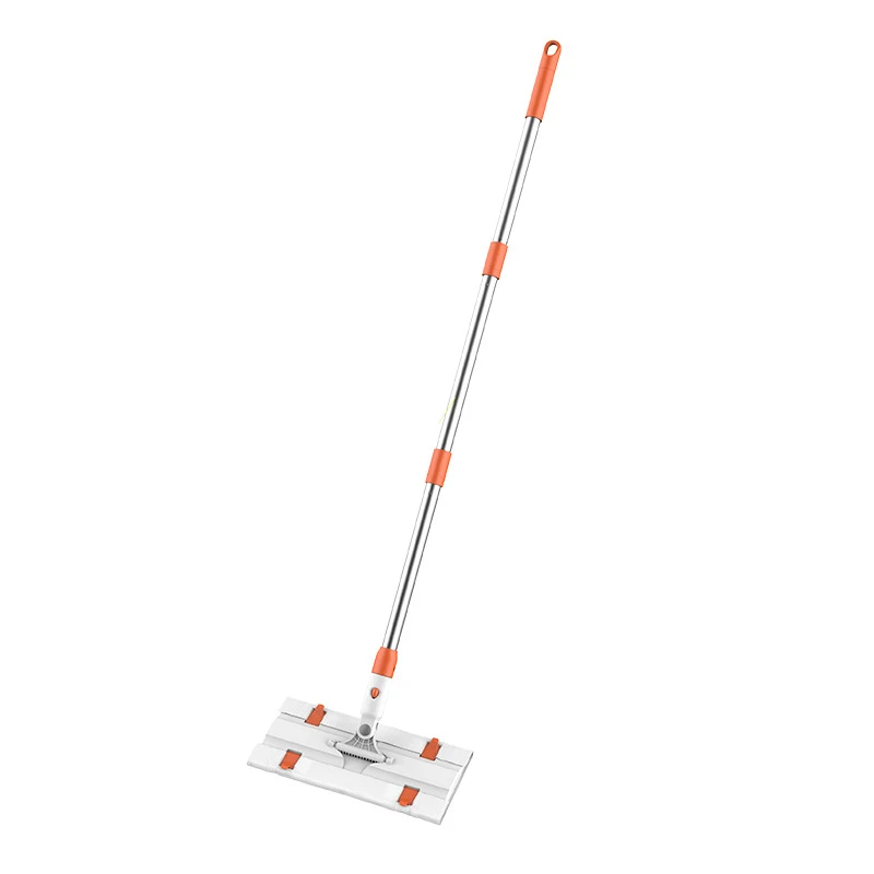 1PCS Electrostatic Dust Mop for Home Use, Hands-Free, Disposable Paper Mop, One-Pass Cleaning, Lazy Person's Floor Mop with Clip view 5