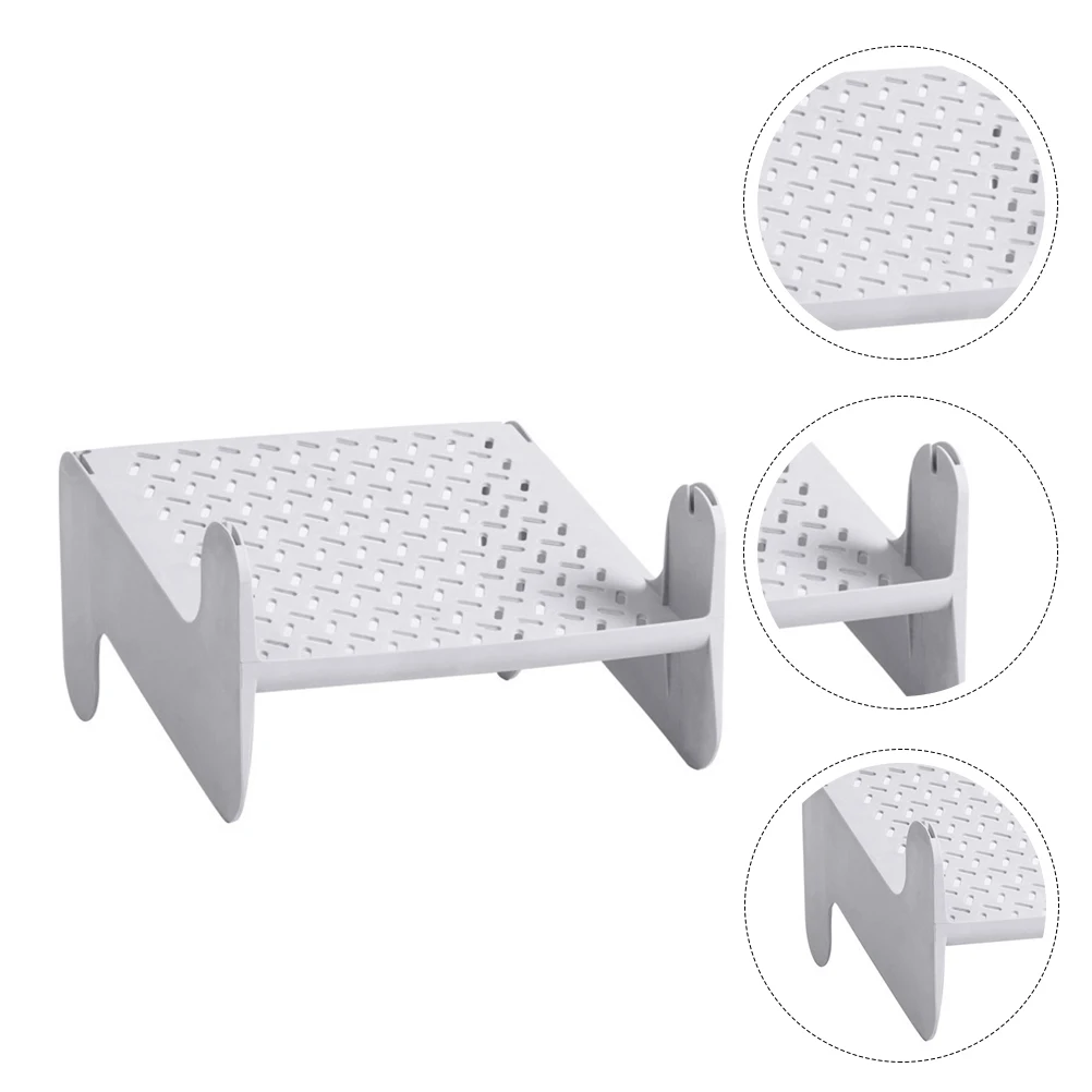 

Hollow Out Pattern Ventilated Shoe Rack Plastic Organizer Multilayer Space Saver Shoes Rack Shoes Organizer Plastic Shoe Holder