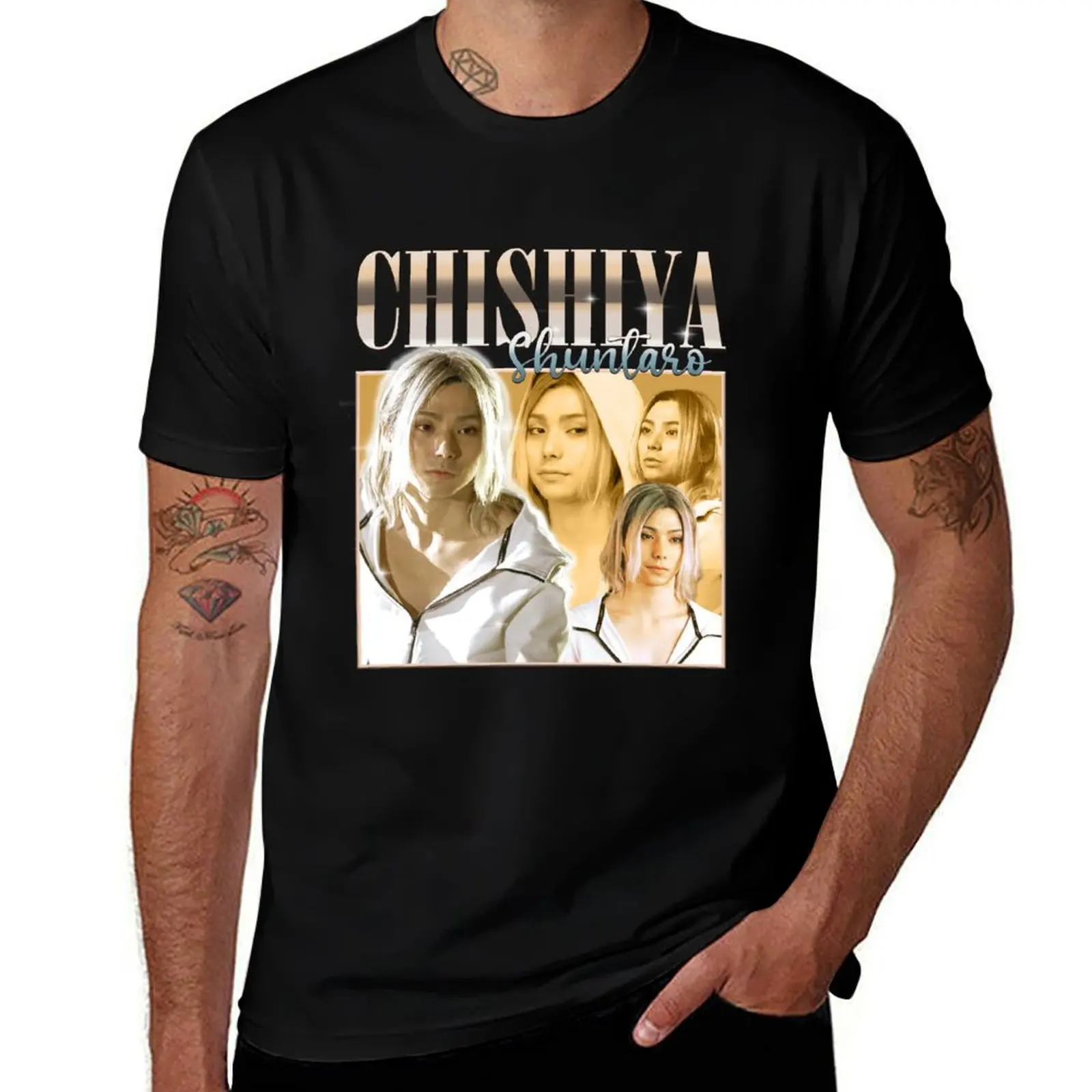 chishiya shuntaro T-Shirt Sun Block Outdoor T-Shirt