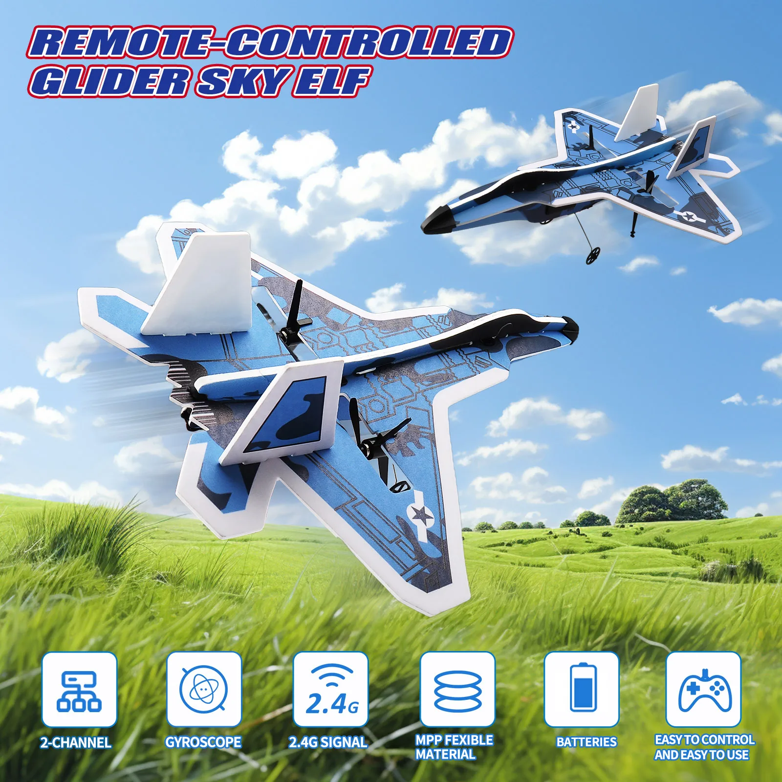 Mini RC Plane 2.4G MPP Remote Control Glider Training Airplane Crash Resistant Magic Board Aircraft Model Toys for Kids Gifts