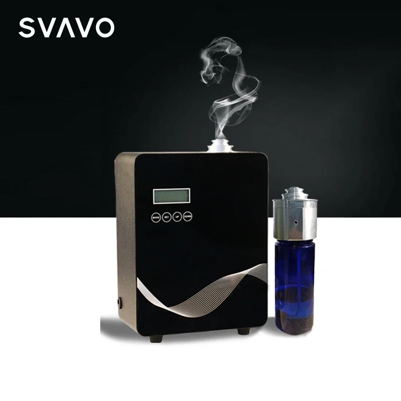 Commercial Waterless Diffuser Humidifiers Air Freshener Nebulizer Aromatherapy Essential Oil Scent Machine HVAC Aroma Diffuser