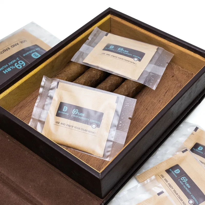 Constant Temperature 69% Constant humidity pack cigar Humidor packet 8g small package Cigar Moisturizing Bag Cigar humidifier