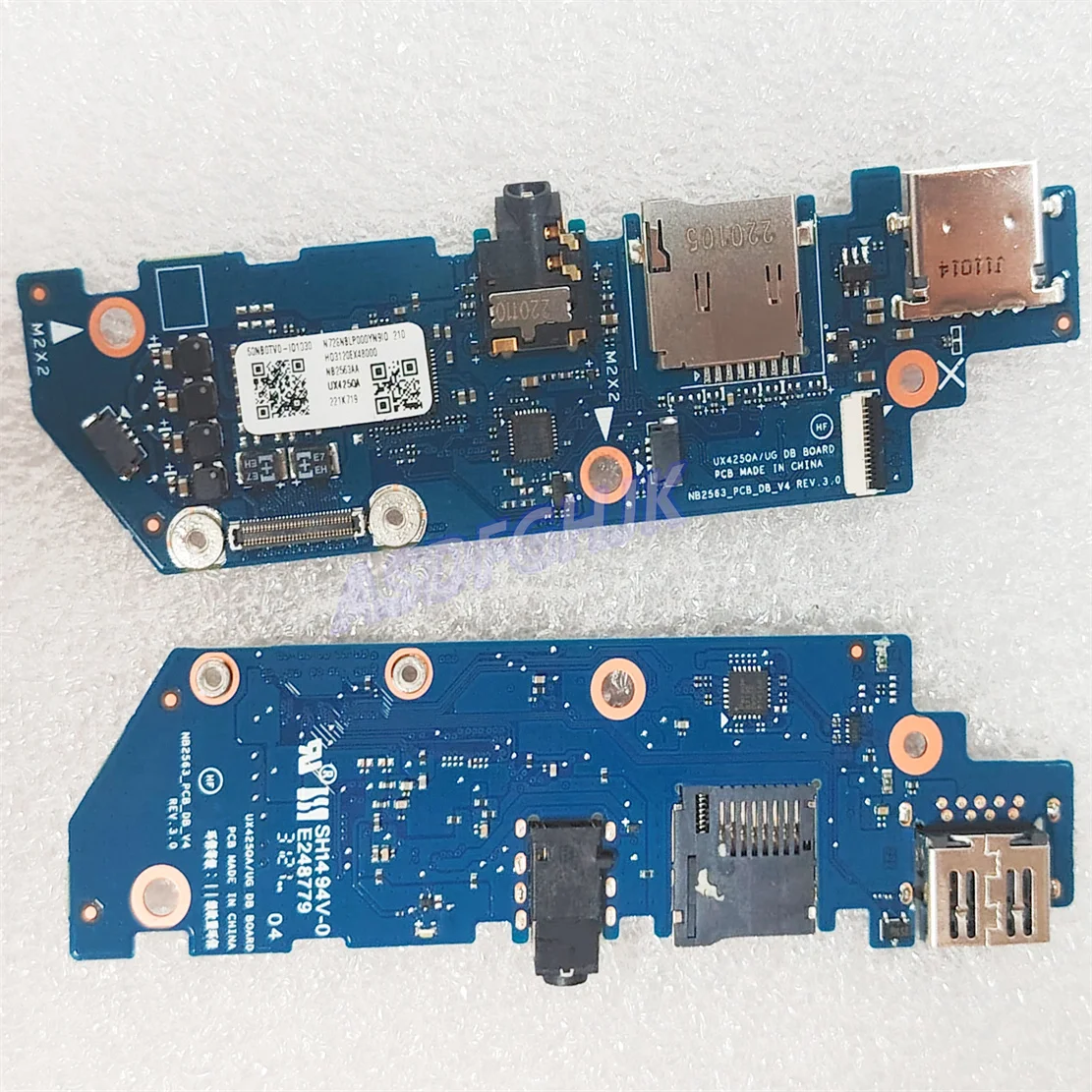 NB2563AA UX425QA /UG DB BOARD for ASUS ZENBOOK Q408UG UX425UG USB MICRO SD AUDIO I/O BOARD W/CABLE 60NB0TV0-IO1030