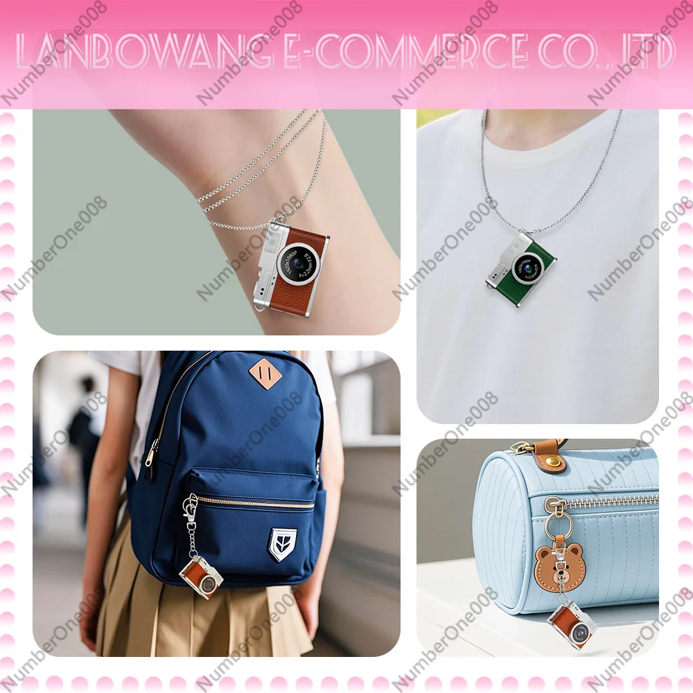 Mini Retro Digital Camera HD CCD Compact Portable for Students Campus Life
