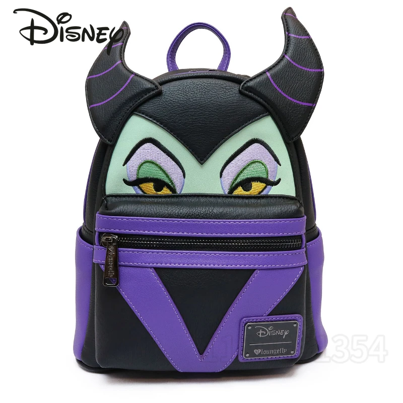 

Disney's Maleficent New Women's Backpack Luxury Brand Fashion Backpack High Quality Cartoon Leisure Children's School Bag