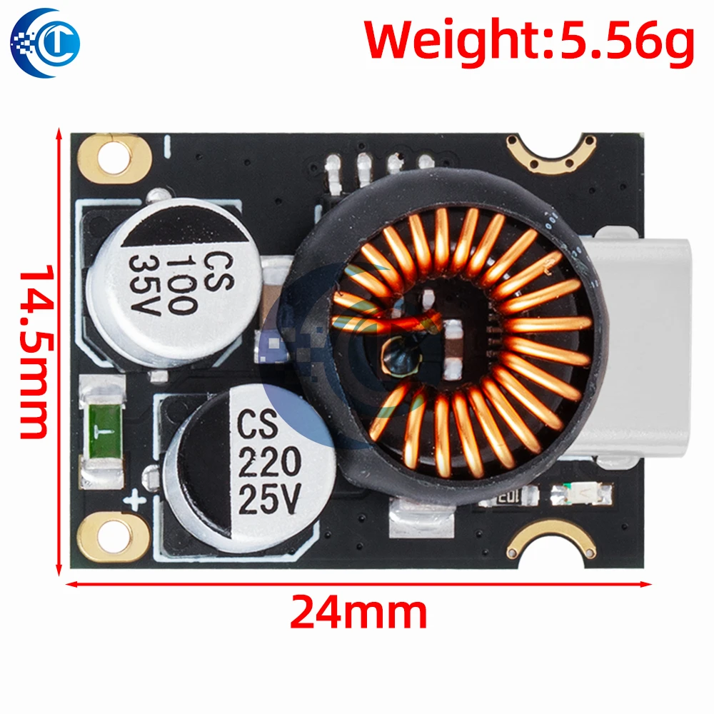 65W GaN Type-C Charging Module PD3.0 PPS QC3.0 Fast Charger Board for Laptop Phone