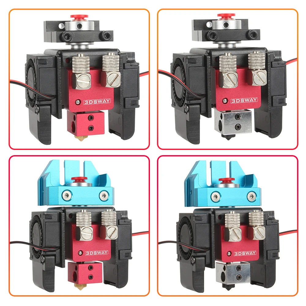 3DSWAY 3D Parti Della Stampante BP6 Hydro di Raffreddamento Hotend Kit di Raffreddamento Ad Acqua Sprinkler Ad Alta Temperatura Bowden Estrusore Wade Per E3d V6 Estrusore