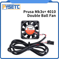 Prusa i3 MK3 3D Printer Parts Super Silent Cooling Fan 4010 Hydraulic Bearing Fan 5V 40*40*10 Cool Fan Cooler Radiator Sleeve