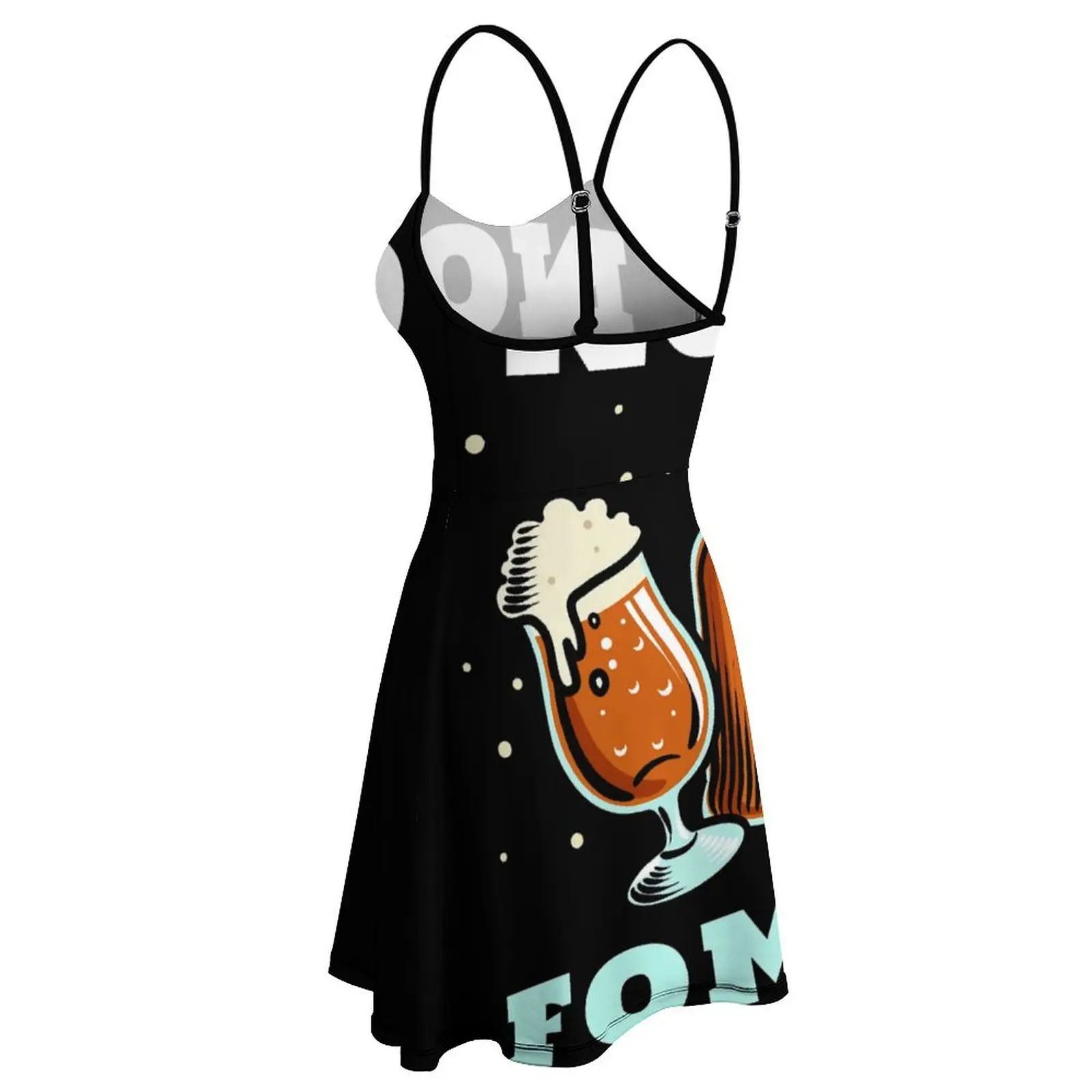 No FOMO Classic Premium Sexy  Woman's Dress Women's Sling Dress Funny Novelty  Clubs Suspender Dress