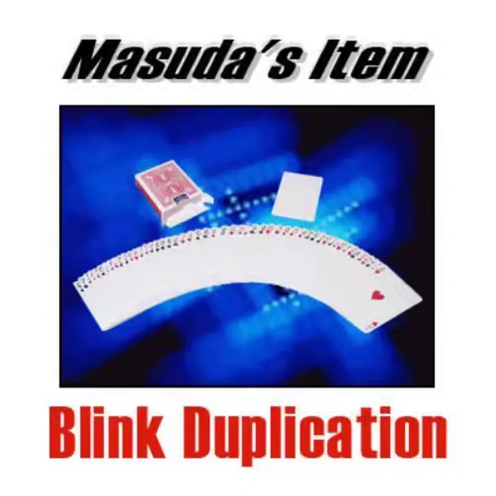 Masda's litem Magic Tricks Blink Duplication By Katsuya Masuda Close-Up Street Stage Cards Magic Tricks Props Products Toys