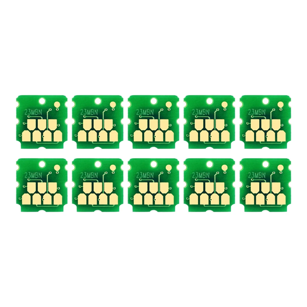 10Pcs F170 170 S2101 SC23MB C13S210125 Compatible Ink Maintenance Box Chip For Epson SureColor F170 F160 F130 F100 Printer Tank