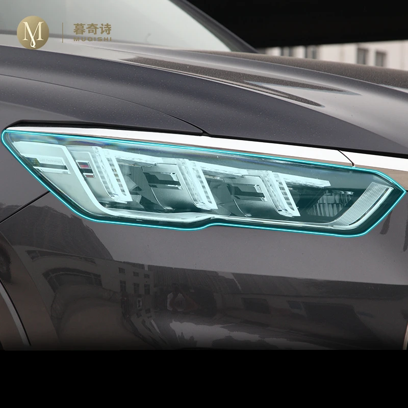 

Для BYD SON Pro 2019-2021 автомобильные внешние фары, защита от царапин, PPF-TPU, защитная пленка, ремонтная пленка против царапин, аксессуары для ремонта