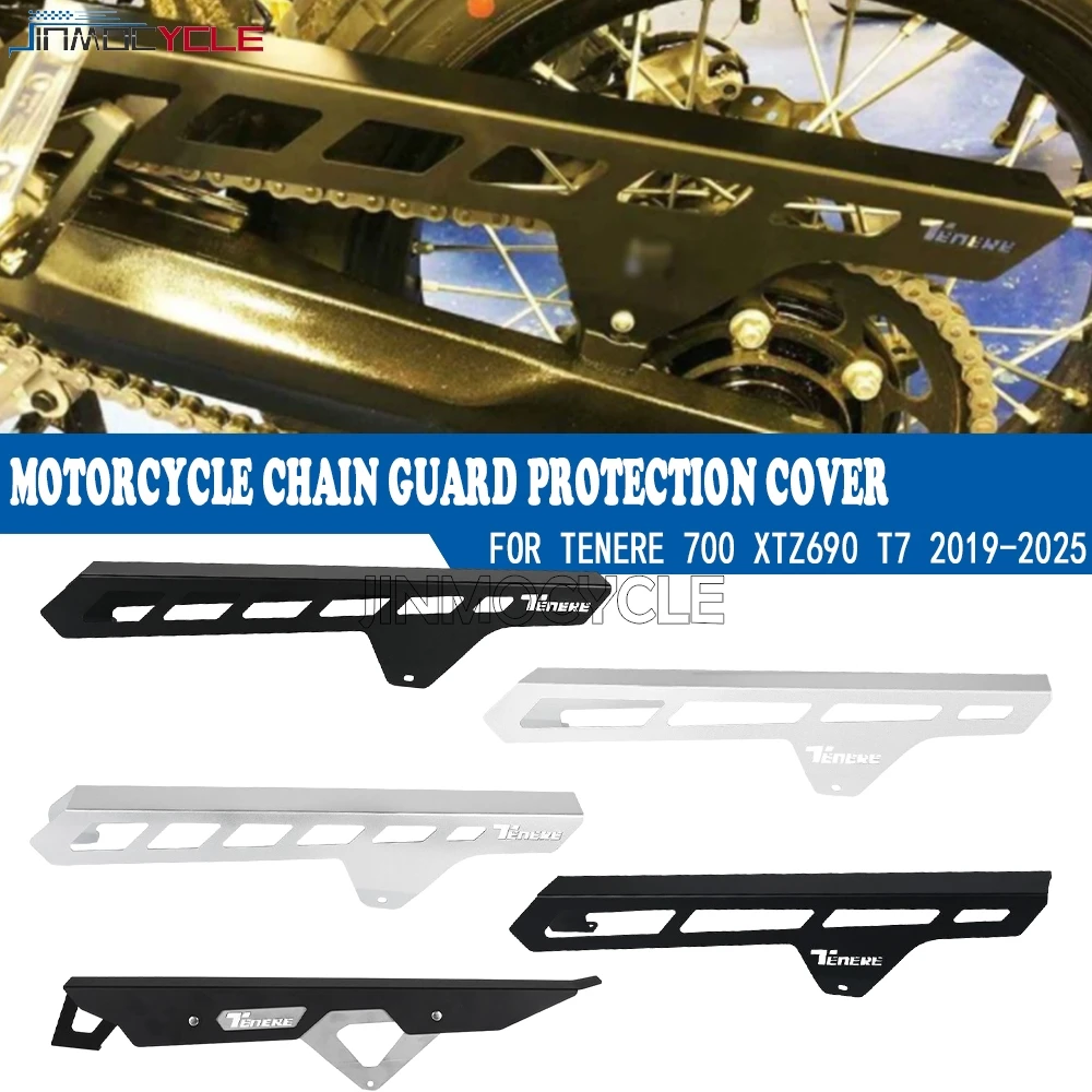 

For Yamaha Tenere 700 T7 XTZ 690 2019 2020 2021 2022 2023 2024 2025 2026 XTZ690 Chain Guard Protection Cover XTZ660Z 2008-2015