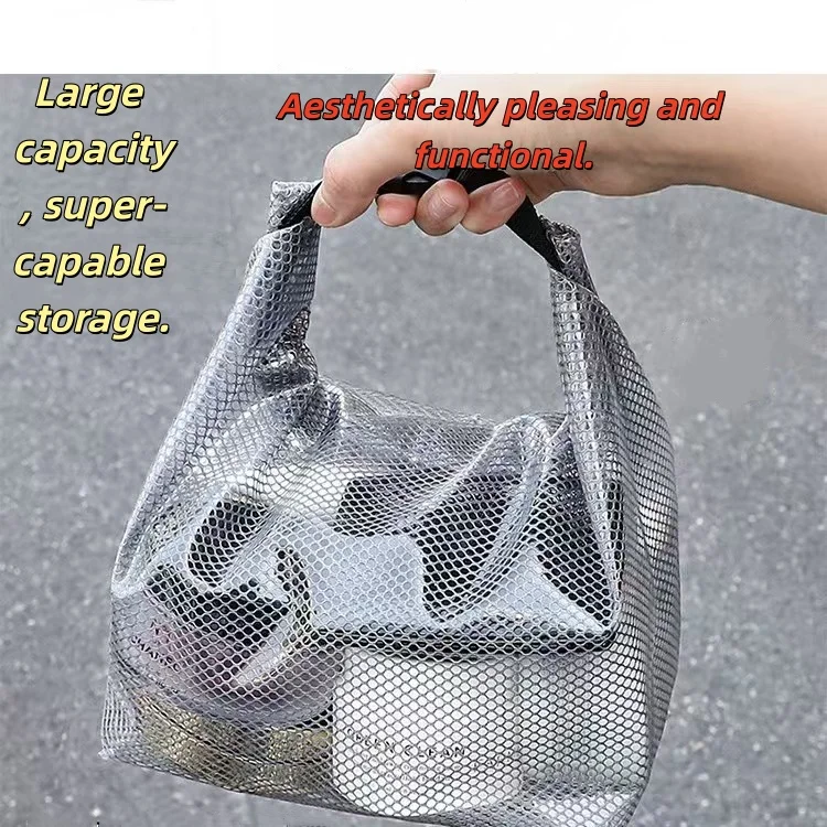 Large Capacity Multi‑Functional Snap‑on Makeup Bag, Portable Handheld Toiletry Pouch for Travel Cosmetic Storage Daily Use