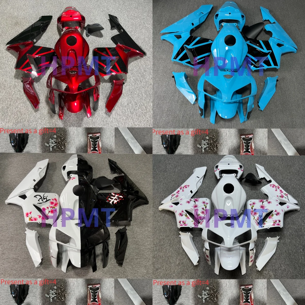 

ABS Motorcycle Injection mold Fairings Kit fit for Honda CBR600RR 2005-2006 CBR600RR F5 2005 2006 bodywork full fairing