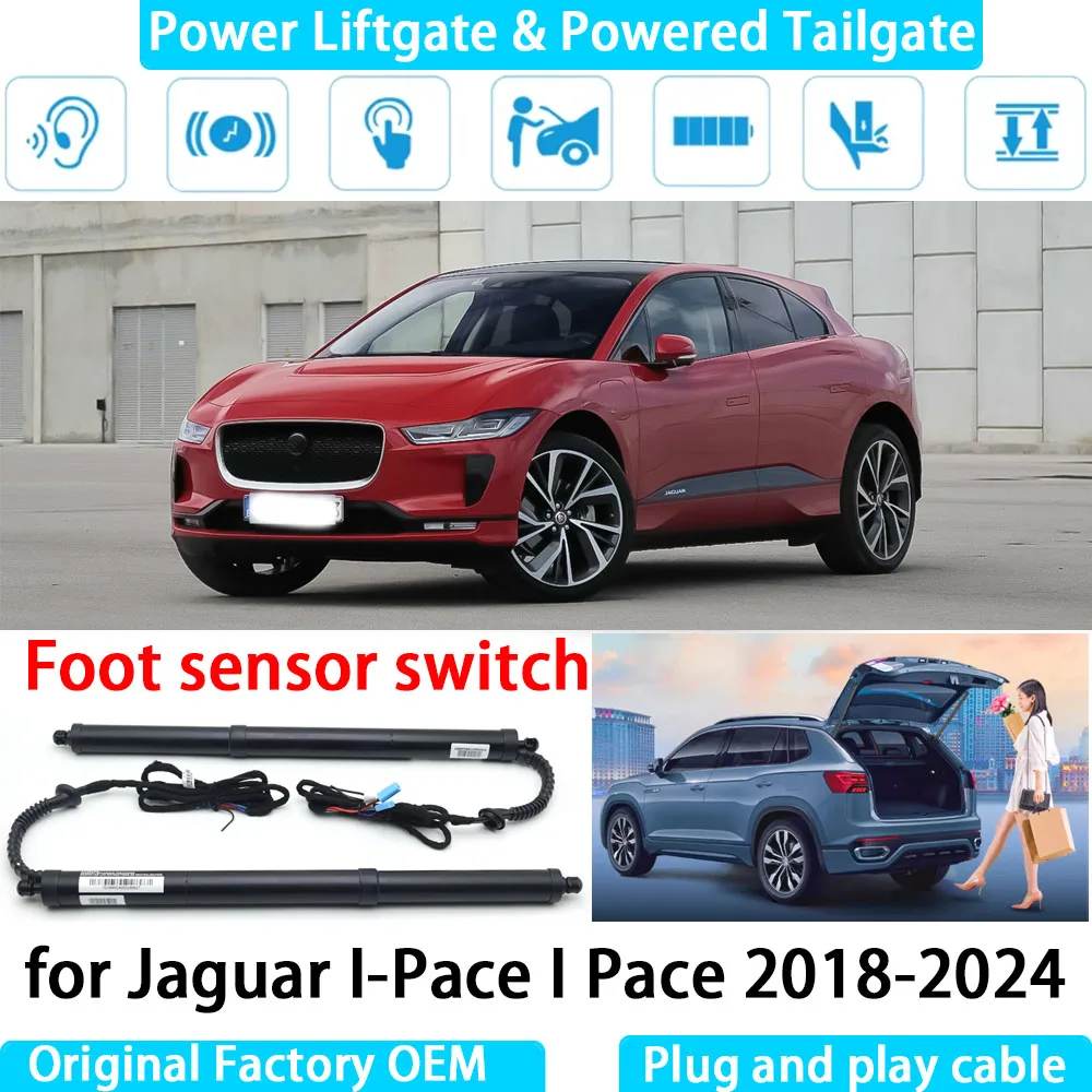 

for Jaguar I-Pace I Pace 2018-2024 Automatic Electric Power Liftgate Powered Tailgate Strut Tail Gate Lift System