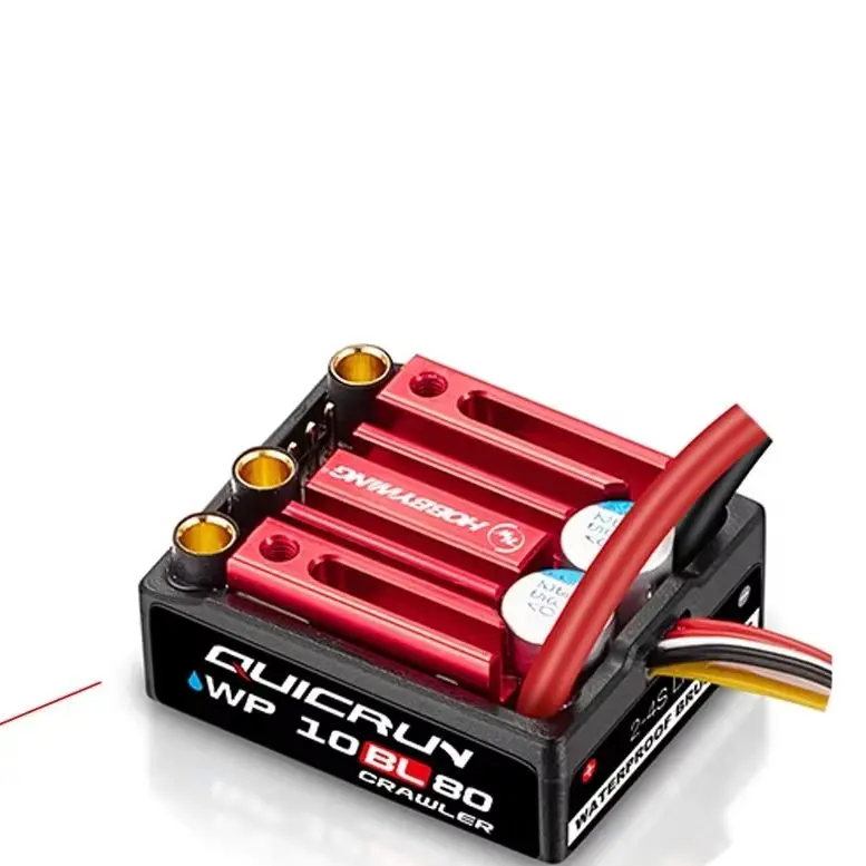 Hobbywing QUICRUN WP-10BL80 Crawler 1/10 RC Car Waterproof Brushless & Brushed Crawler ESC ESC Electronic Speed Controller