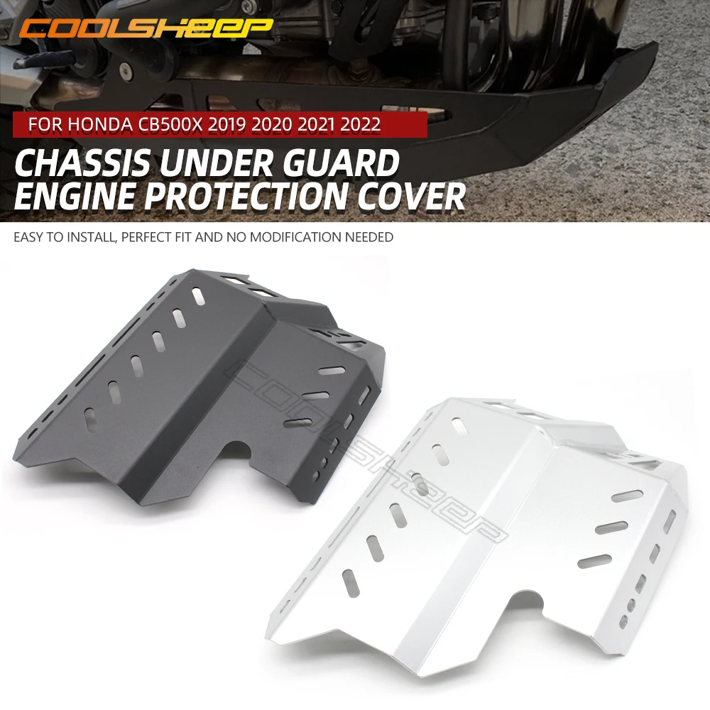 Chassis Under Guard For Honda CB500X CB 500X 500 X 2019 2020 2021 2022 Motorcycle Accessories Engine Protection Cover Skid Plate