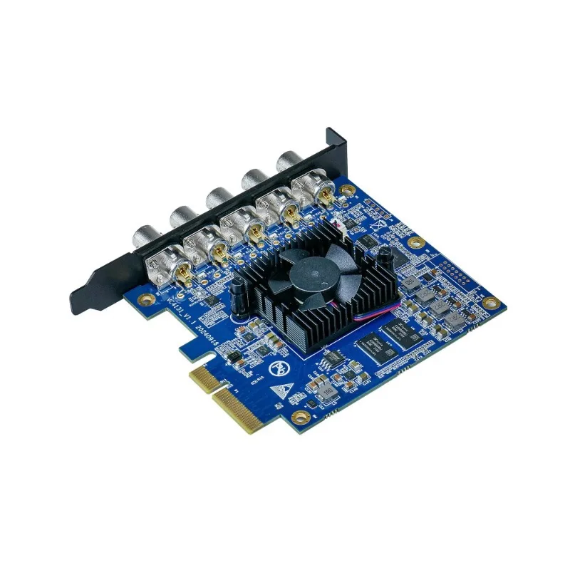 بطاقة التقاط وتشغيل AVMATRIX VP51 5-CH SDI PCIE متوافقة مع Vmix، OBS، ZOOM، Teams، إخراج فيديو عالي الدقة حتى 1080p60