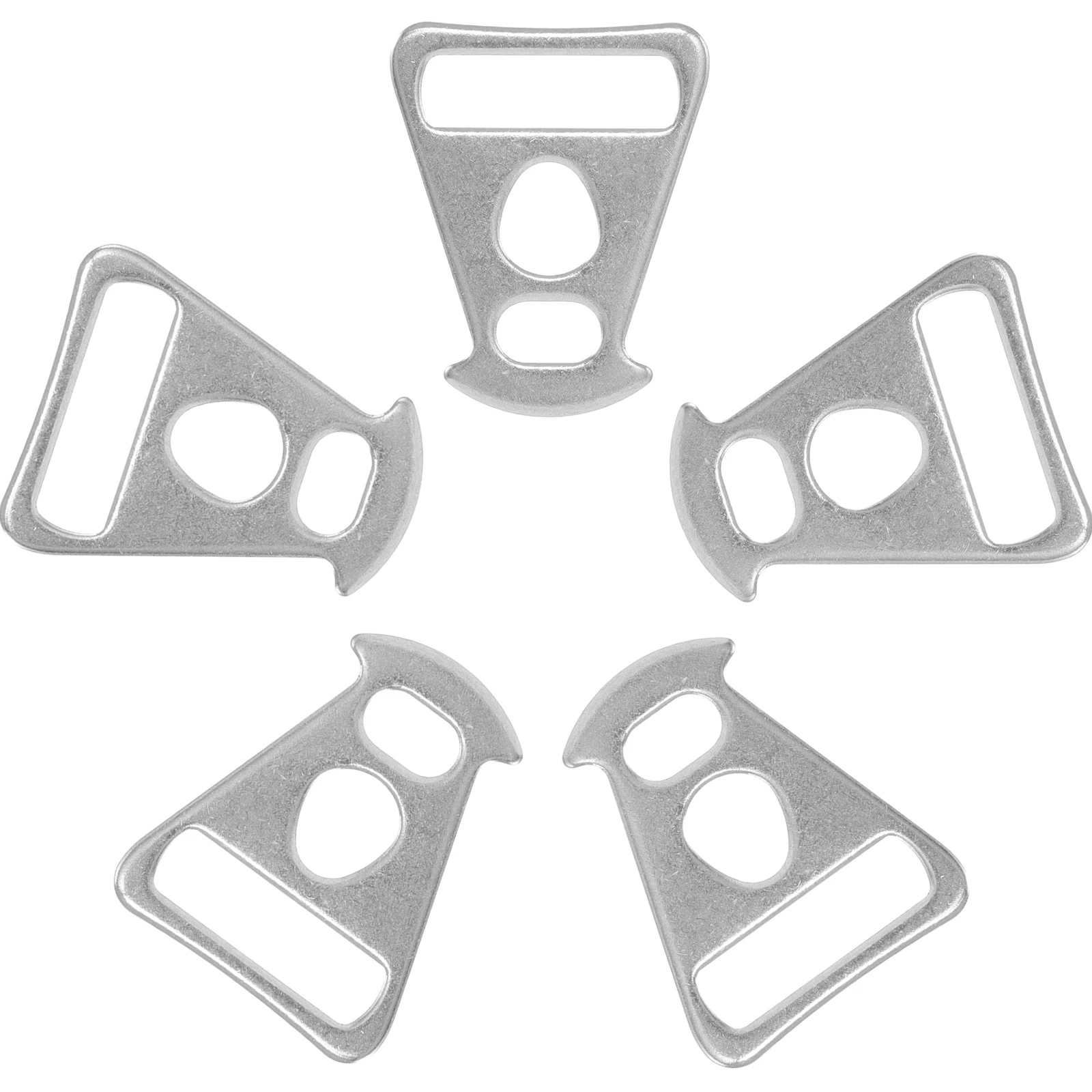 

5pcs Car Awnings Stainless Steel Spring Buckle Stainless Steel Buckles Durable Camping Supplies Outdoor Tent Accessories Spring