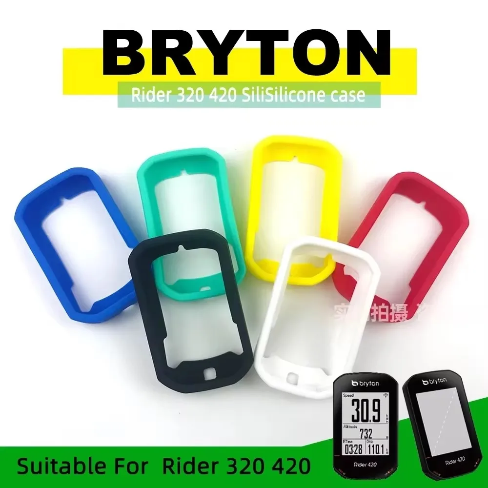 Bicycle Computer Silicone Protective Case For Bryton Rider 320 420 GPS Bike Computer Protection Screen HD Film