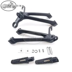 Motorcycle Rear Footrest Foot Pegs Bracket Set For Suzuki GSXR600 GSXR750 GSXR 600 750 K8 K9 2008 2009 2010