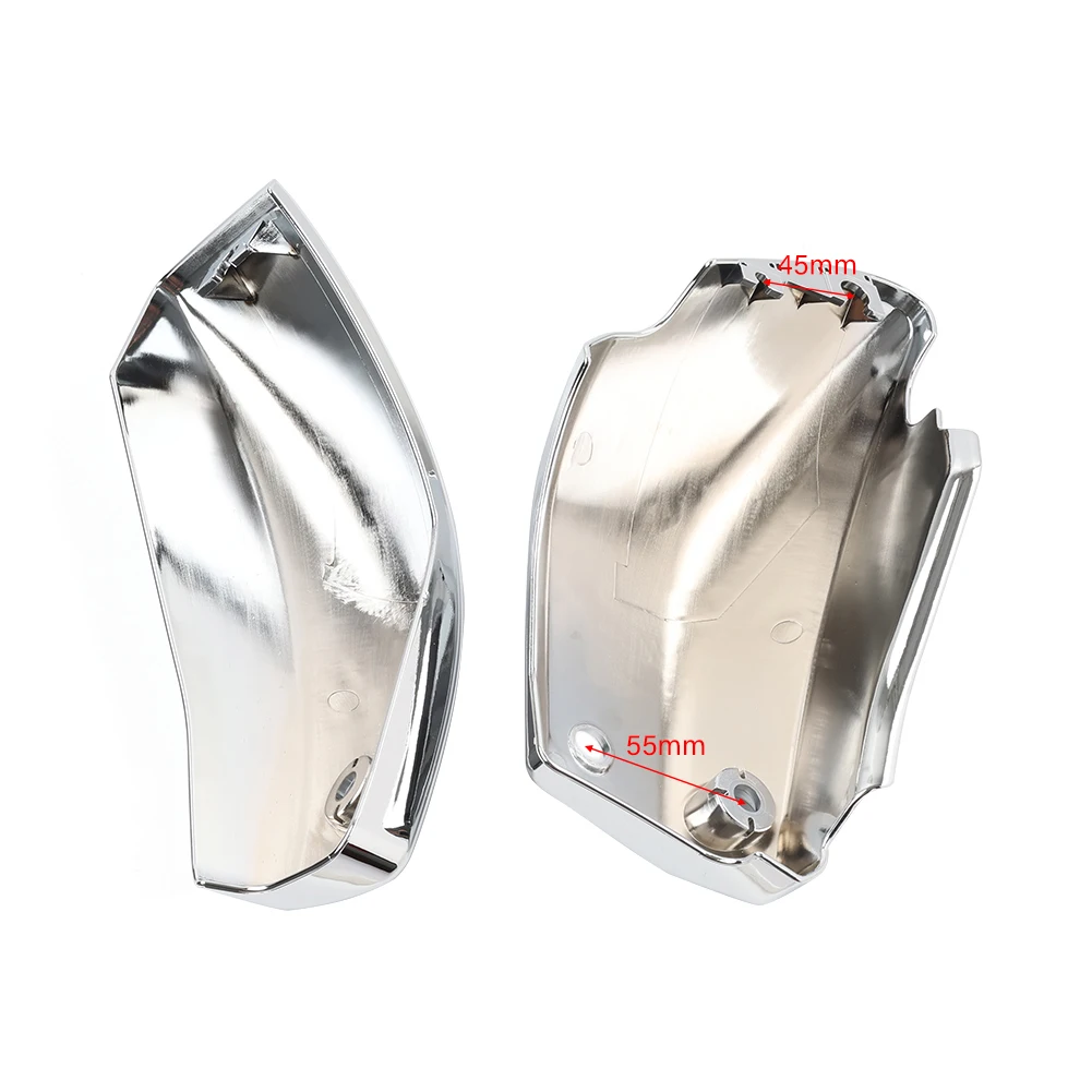Chrome Motorcycle Battery Side Panel Cover Fairing ABS for Yamaha V-Star VSTAR 950 XVS950 XVS950CT Tourer 2009-2017 Accessories