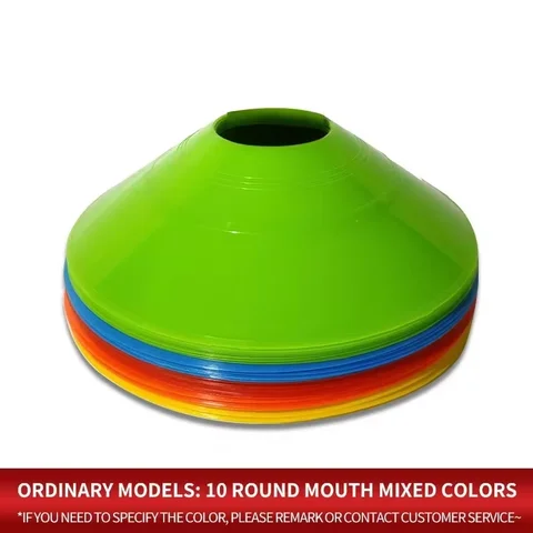 10Pcs football cone plate football training plate agile practice field marking sports training equipment