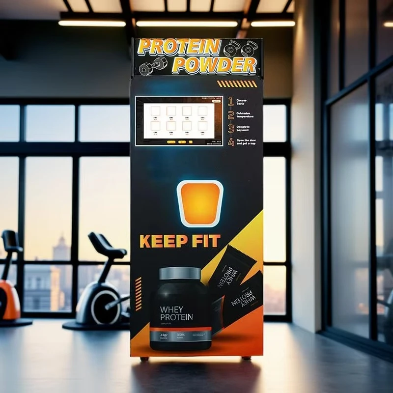 

Customized Protein Shake Vending Machine Automatic Protein Powder Dispenser For Sports Gym