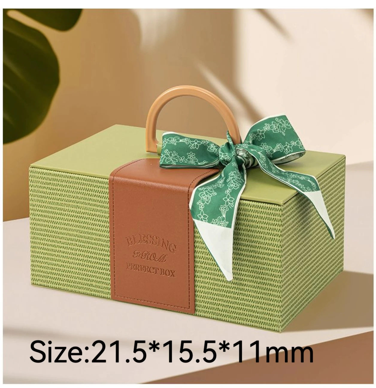 Luxury Mahjong Storage Gift Box Wooden Handle Suitable for Storing American Style Mahjong Tiles Multi Color Gift Packaging Box