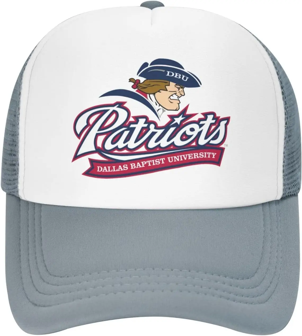 Dallas Baptist University Logo Trucker Hats for Both Men and Women - Mesh Baseball Snapback Hats