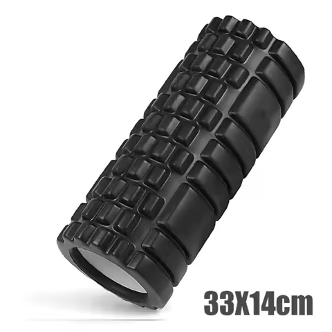 Thin leg artifact 33cm Yoga Column Foam Axis Massage roller Back Muscle MassageThe grid Back training Muscle relaxation