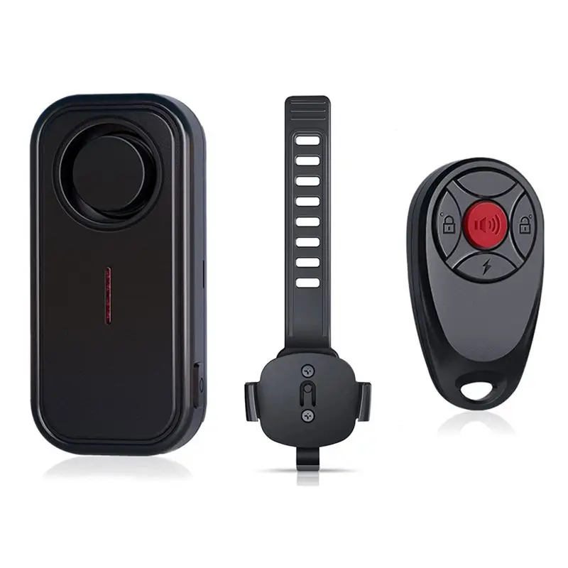 M50K-Motorcycle And Bike Wireless Security Alarm, IP66 Waterproof With Vibration Detection And LED Light