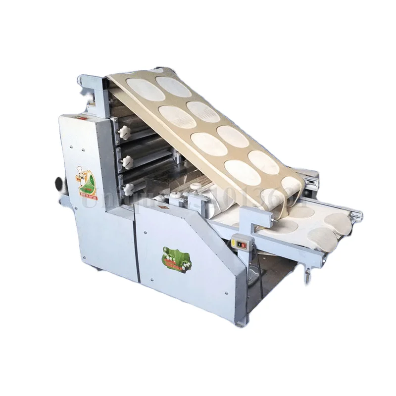 Commercial 8-50CM Flour Tortilla Pita Arabic Bread Maker Pizza Base Making Machine Empanada Skin Making Wrapper Maker