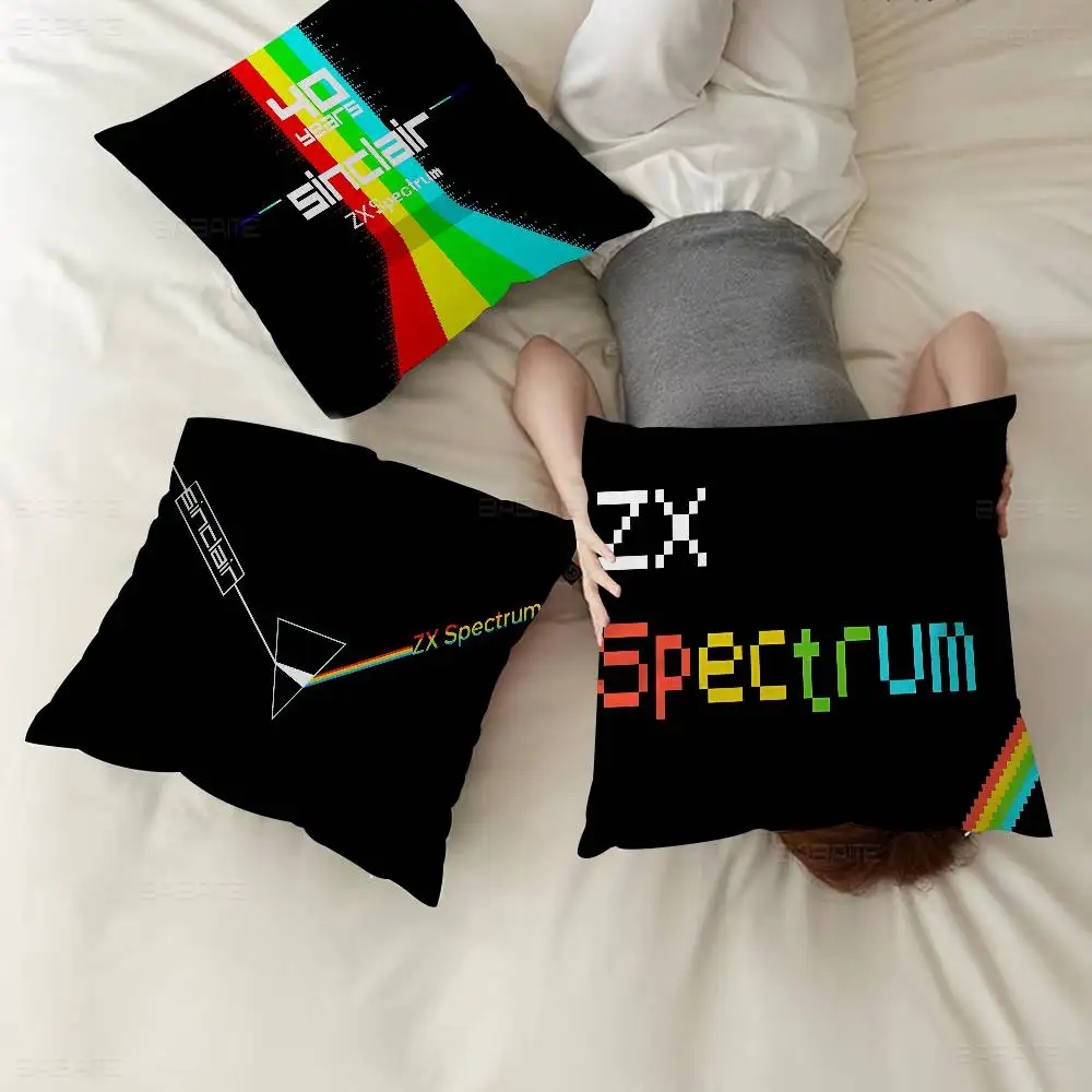 الرجعية سنكلير Zx الطيف شخصية وسادة غطاء الاطفال غرفة نوم البرية ديكور الحفلات المخدة طفل عيد ميلاد دش هدية