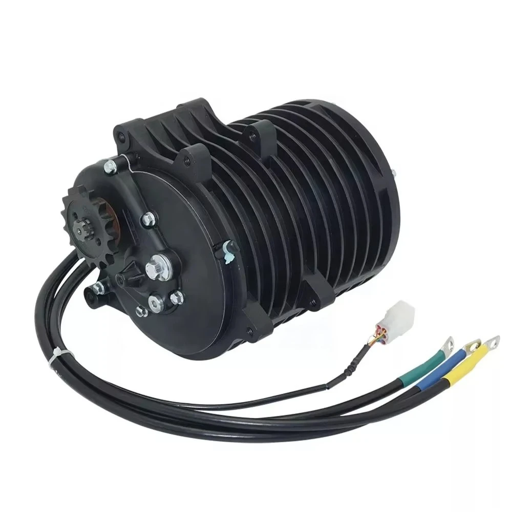 QS138-C 70H V3 72V 100kmph medium drive motor with 1 2 35 gearbox for electric ATV motorcycles - view 6