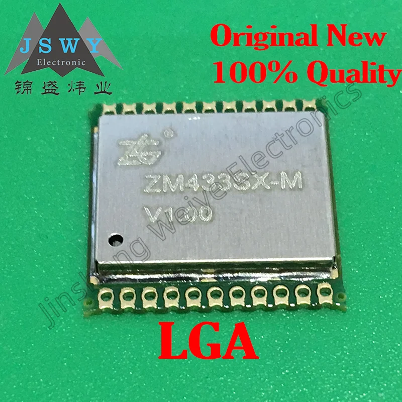 

(1-5PCS) ZM433SX-M ZM433SX LGA 433MHz Sub-GHz Wireless Spread Spectrum Imported Genuine In Stock Ships Fast!