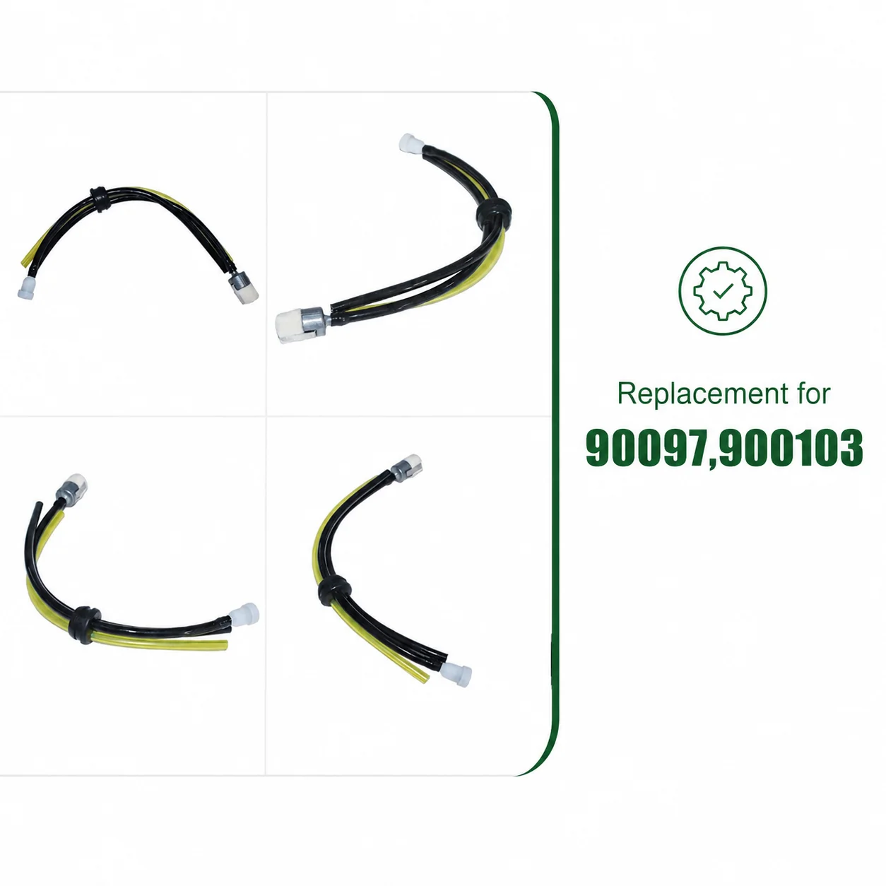 Fuel Tank Grommet Filter Vent Kit For Echo GT-200EZR SRM-210 PE-200 PPF-210 GT-201EZR HC-151 90097 900103 Trimmer Parts