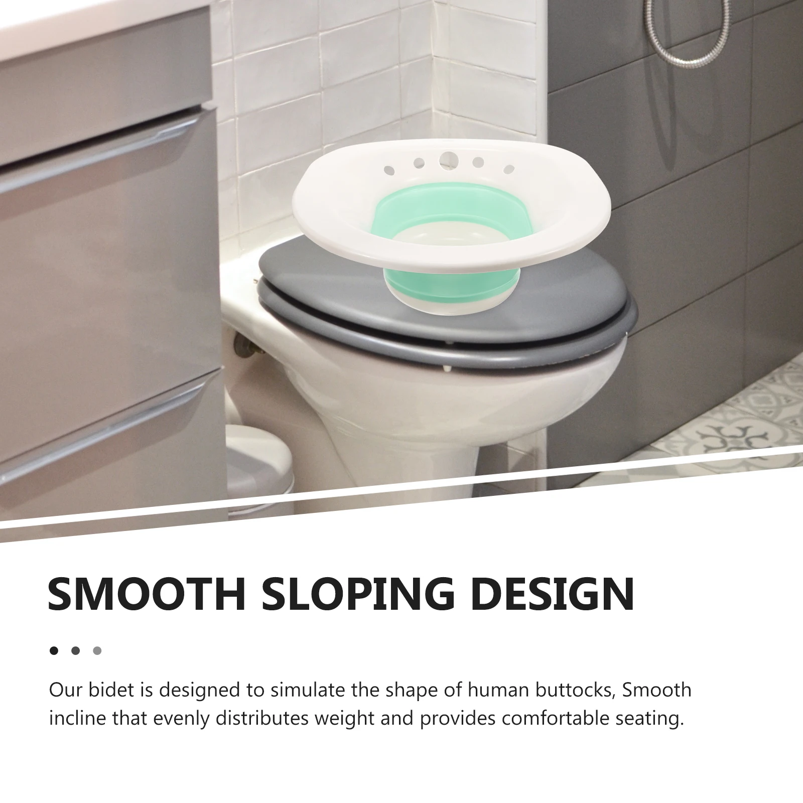 

Portable Bidet Basin Bathroom Wash No Squatting Foldable Storage Pregnant Woman Elderly Hemorrhoids Durable Practical Home Care